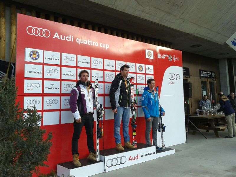 Gran actuación de Adur Etxezarreta en los Campeonatos de España de Esquí Alpino